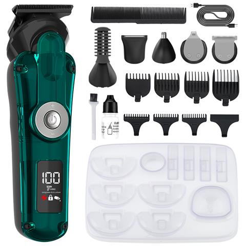 Set Di Regolacapelli Multifunzione 6 In 1 Green - Foto 1