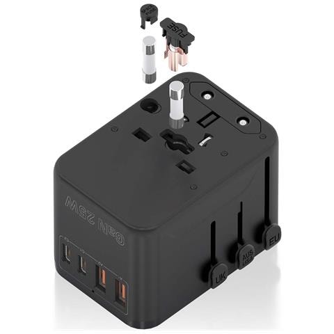 ASPS-2A2C08-BK Caricabatterie per dispositivi mobili Universale Nero AC Ricarica rapida Interno - Foto 7