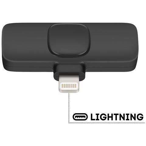 Microfono A Clip Wireless Con Lightning Per Iphone - Foto 2