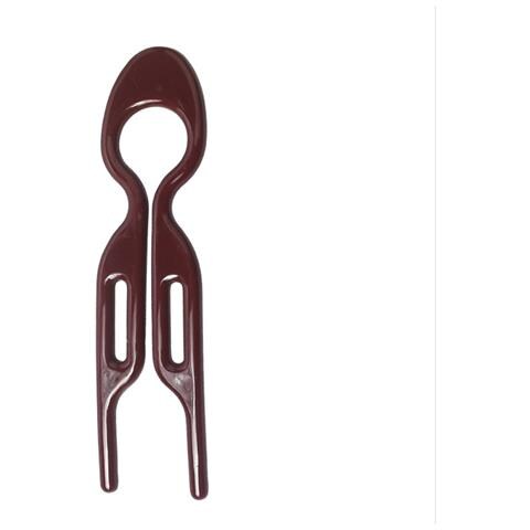 5 Pezzi Pettine Per Capelli A Forma Di U, Forcine Per Capelli Francesi Per Donna Dark Coffee - Foto 2