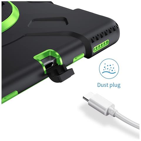 Custodia Per Ipad Pro 11 Con Supporto Girevole E Alloggiamento Per Stilo Nera - Foto 2