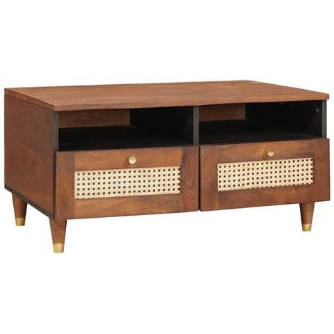 Tavolini da salotto with Drawer Marrone 80 x 54 x 40 cm - Foto 1