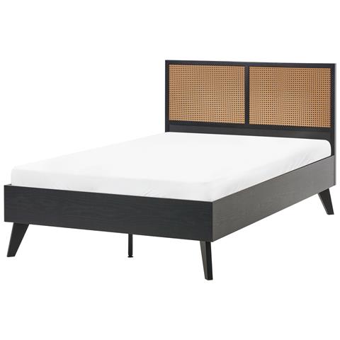 Letto Monpazier 120 X 200 Cm Nero - Foto 2