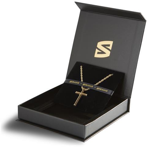 Collana Da Uomo Premium Divine | Acciaio Chirurgico Inossidabile 316l, Oro, 50 Cm - Foto 2