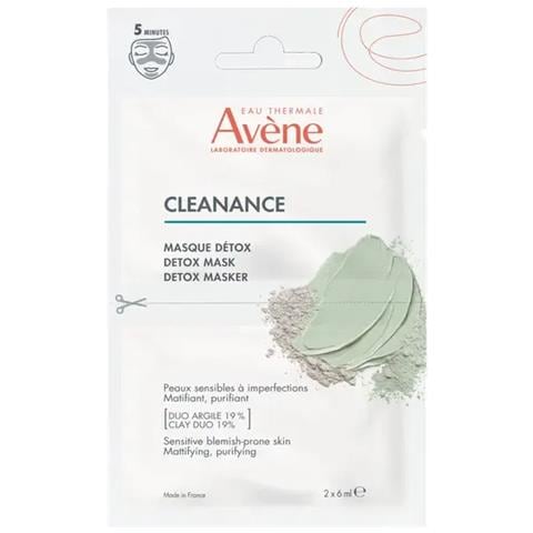 Avene Cleanance Maschera Detox 2 Pezzi da 6 ml - Foto 1