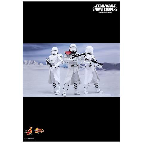 Figurina Mms323 - Star Wars : The Force Awakens - First Order Snowtroopers Officier And First Order Snowtroopers - Foto 7