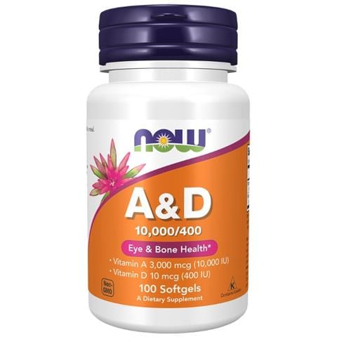 Vitamin A & D 10,000 400 Iu Softgels - Vitamine - Foto 2
