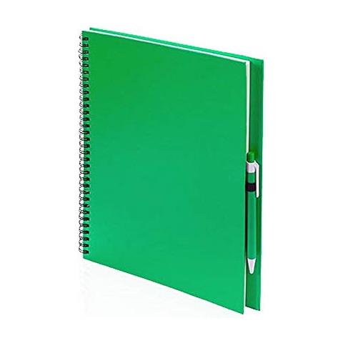 Bigbuy Scuola 144.730 Quaderno Ad Anelli Con Penna, Bianco, 23,7 X 29 X 2 Cm - Foto 5