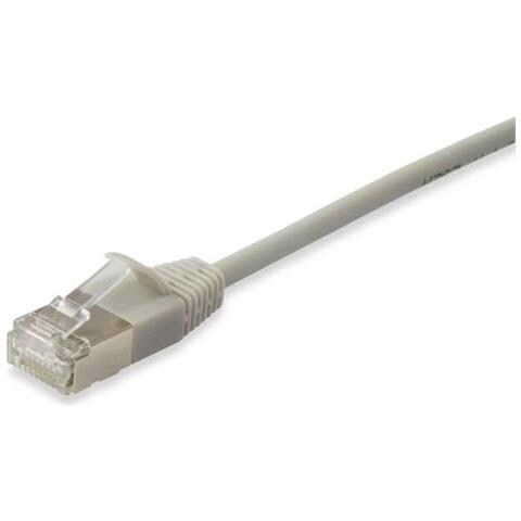 Slim - Patch-kabel - Rj-45 (m) Zu Rj-45 (m) - 15 M - S /ftp - Cat 6a - Geformt, Ohne Haken - Beige - Foto 1