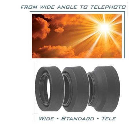 Paraluce univ. gomma 3 in 1, 62mm - Foto 1