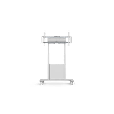 Func Mobile Motorized Banco a rotelle per monitor portatili a schermo piatto Bianco - Foto 1