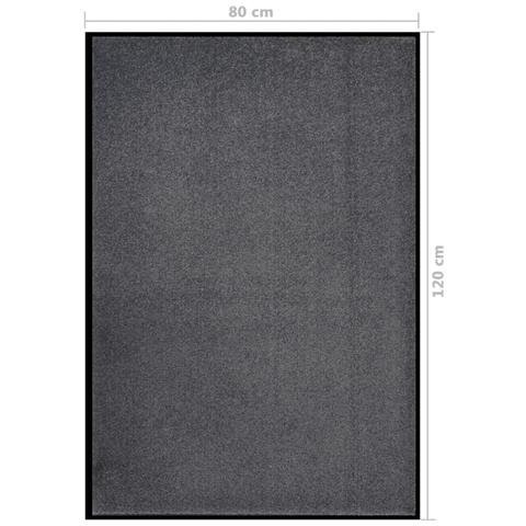 Zerbino Antracite 80x120 Cm - Foto 11