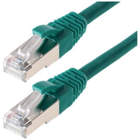 Cavo Patch Helos S/ftp Cat 6 Verde 10,0 M - Foto 1