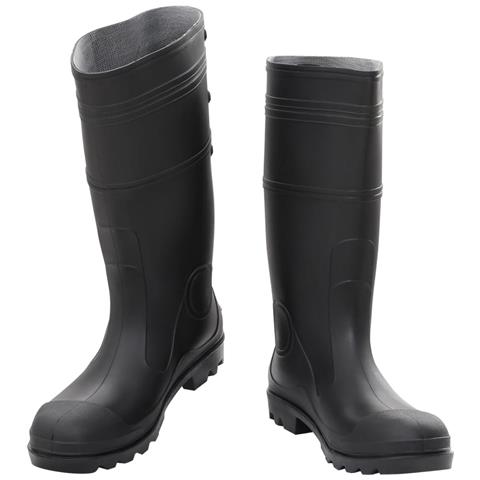 Stivali Da Pioggia Neri Misura 46 In Pvc - Foto 2