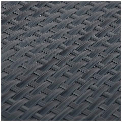 Paravento Da Balcone Antracite 1000x100 Cm In Polyrattan - Foto 2