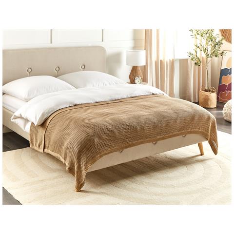 Piumone Ilen Cotone 150 X 200 Cm Marrone Chiaro - Foto 1