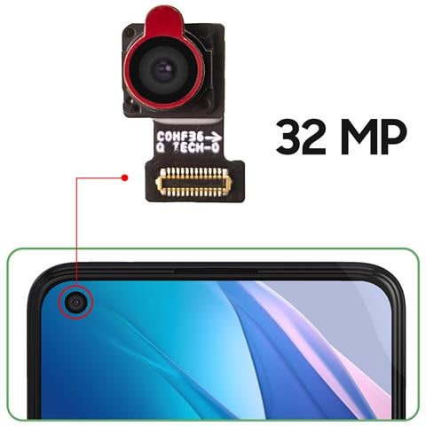 Fotocamera Frontale Per Oppo Find X3 Lite Sensore Selfie 32mp - Foto 4