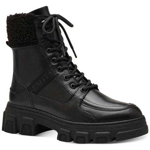 Black Casual Closed Booties Stivaletti Pelle Scarpe Donna Nero Eu 37, 1-26274-41 007 - Foto 1