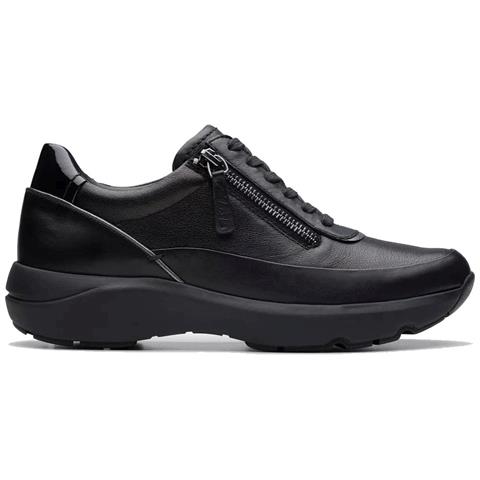 Tivoli Leisure Trainers Sneakers Pelle Scarpe Donna Nero Eu 39, 26178732 - Foto 2