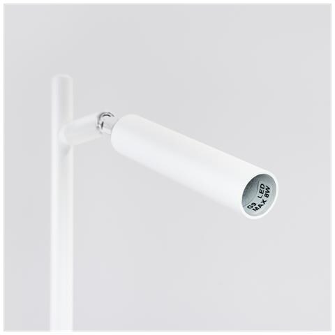 Lampada Da Tavolo Pastelo Bianco Sl. 1468 - Moderno Lampada Da Scrivania Bianco 43x14x20 Cm - Foto 8