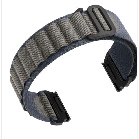Cinturino Per Orologio In Nylon Per Garmin Fenix 8/8s/6/6x/7/7x/pro/tactix Blue 26 Mm - Foto 4