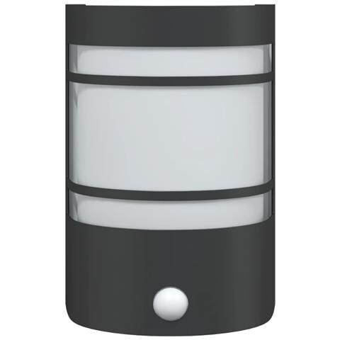 Applique per Esterno con Sensore 2 pz Nere in Acciaio Inox - Foto 2