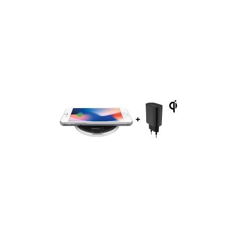ChargeAIR dot! Smartphone Nero, Argento dC Carica wireless Ricarica rapida Interno - Foto 4