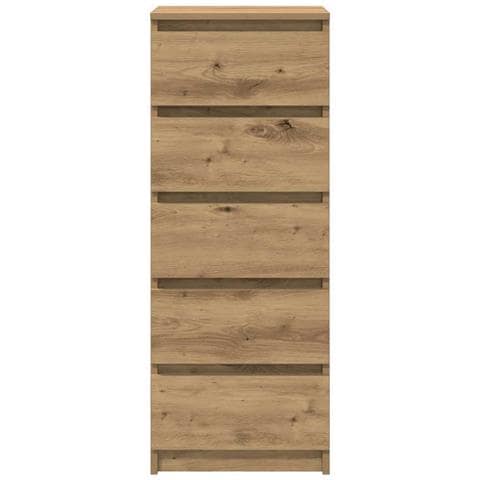 Credenza con Cassetti Rovere Artigianale 37,5x35x99 cm - Foto 9