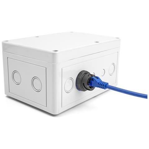 Connettore RJ45 Cat. 6A integrato nero - Foto 2