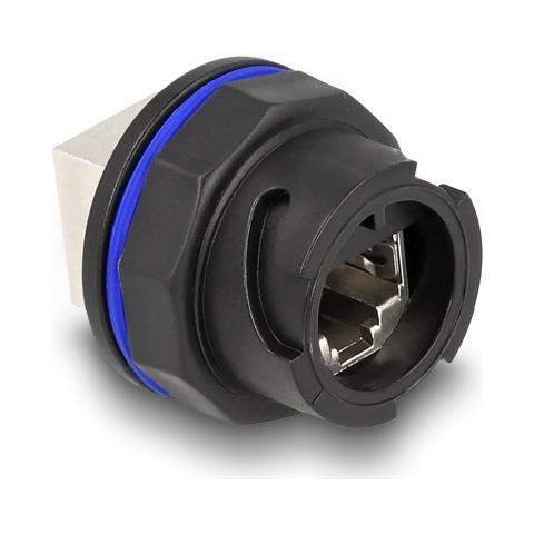 Connettore RJ45 Cat. 6A integrato nero - Foto 5