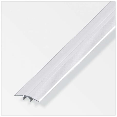 1mt - Profilo Di Compensazione Livello 33mm In Alluminio Anodizzato - Colore Argento - Foto 1