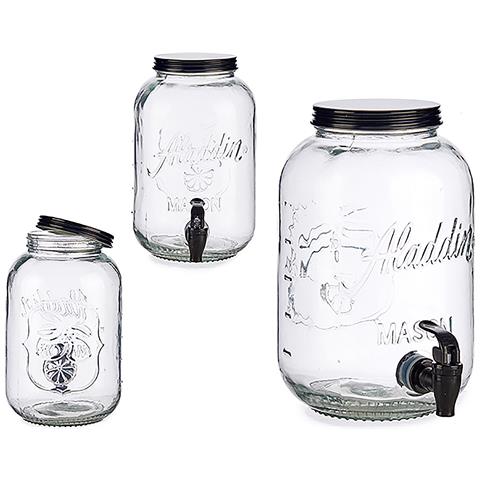 Dam Caraffa  Senza Refrigeratore 3800 Ml. 16,2x24,8x16,2 Centimetri. Colore Trasparente - Foto 2