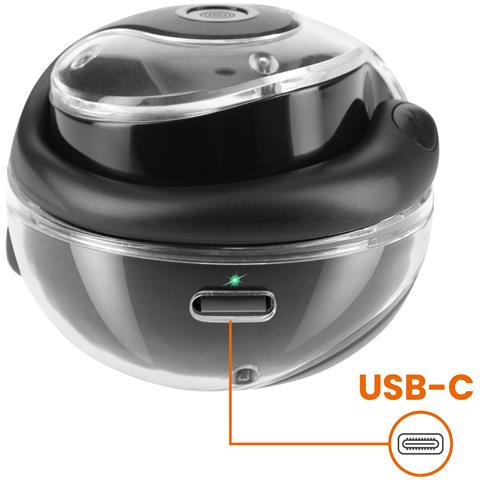 Auricolari Bluetooth Clip Design Aperto Microfono Touch, Nero - Foto 2