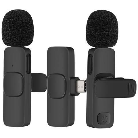 Microfono A Clip Wireless Con Usb-c Per Smartphone - Foto 5