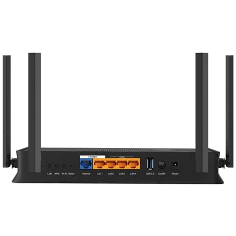 TP-Link Archer BE3600, Wi-Fi 7 (802.11be), Dual-band (2.4 GHz/5 GHz), Collegamento ethernet LAN, Nero, Router da tavolo - Foto 2