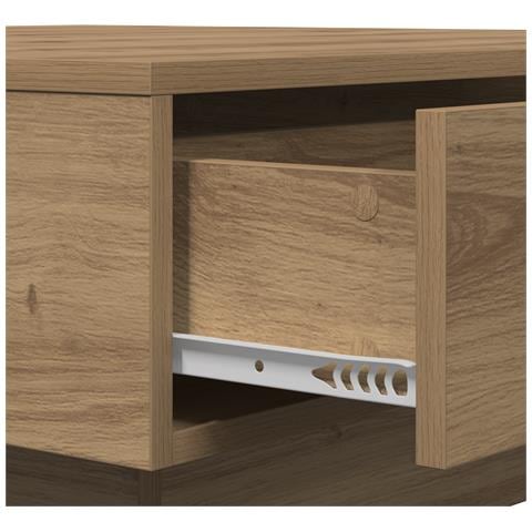 Tavolino da caffè Rovere artigianale Impiallacciato, MDF - Foto 9