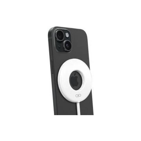 Caricatore Ad Induzione Ad Anello Compatibile Con Magsafe Da 15 W, Bianco - Foto 1