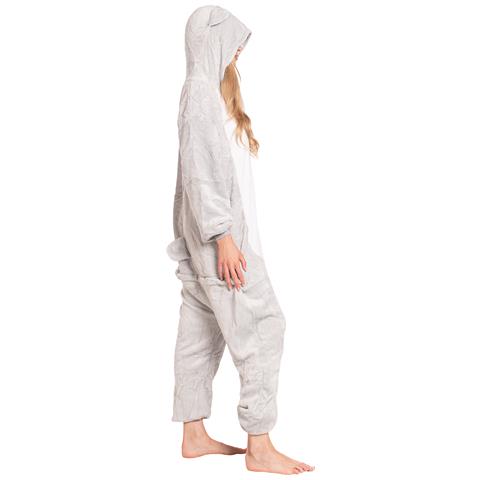 Pigiama Da Donna Tuta Kigurumi Costume Grigio Onesie Koala 165-175 Cm L - Foto 2
