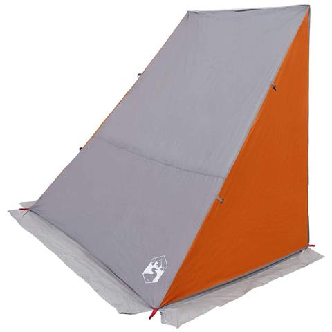 Tenda con tetto Altro Grigio e arancione 190 x 150 x 185 cm - Foto 1