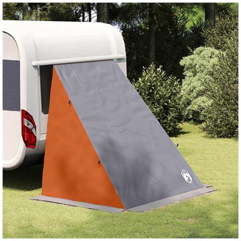 Tenda con tetto Altro Grigio e arancione 190 x 150 x 185 cm - Foto 2