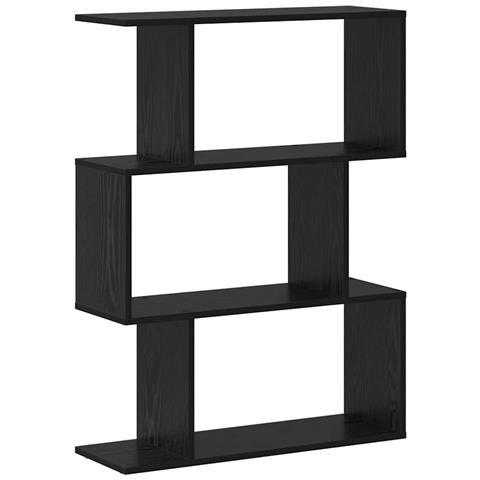 Armadio per Libri Grigio 70 x 14 x 97 cm Legno multistrato - Foto 1