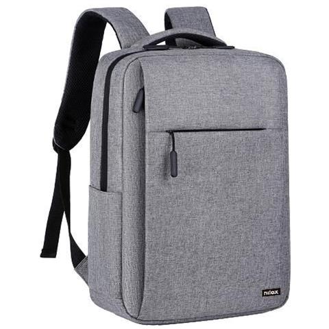 Zaino New 15.6 Grigio - Foto 1
