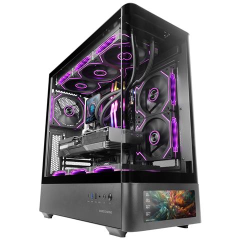 MCLCDPRO computer case Midi Tower Nero - Foto 1