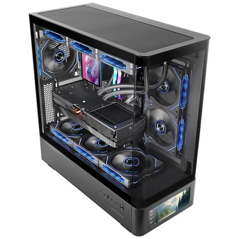 MCLCDPRO computer case Midi Tower Nero - Foto 12