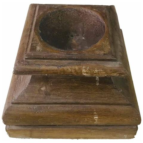 Candeliere In Legno 31x30x23h - Foto 1
