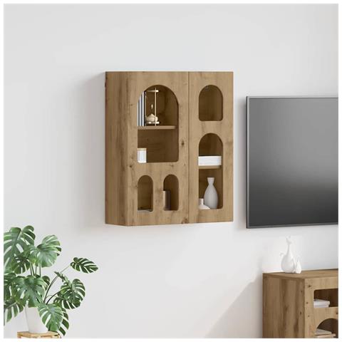 Armadio pensile Rovere artigianale 59 x 20 x 71.5 cm - Foto 2