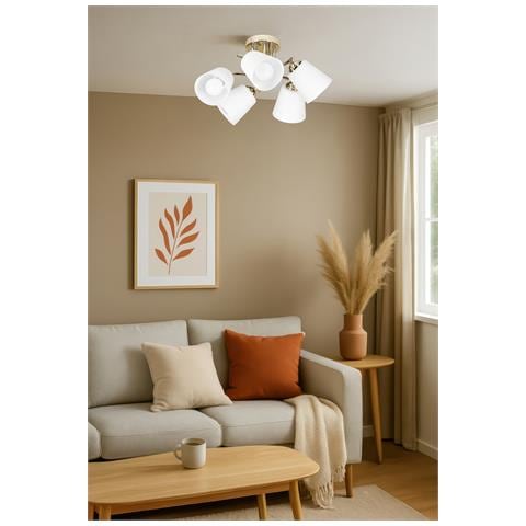 AJE-EMILY 5P GD illuminazione da soffitto E27 200 W - Foto 5