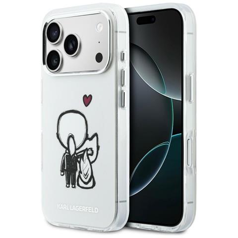 Custodia Per Iphone 17 Pro Max, Trasparente Karl Lagerfeld - Foto 2