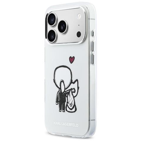 Custodia Per Iphone 17 Pro Max, Trasparente Karl Lagerfeld - Foto 1