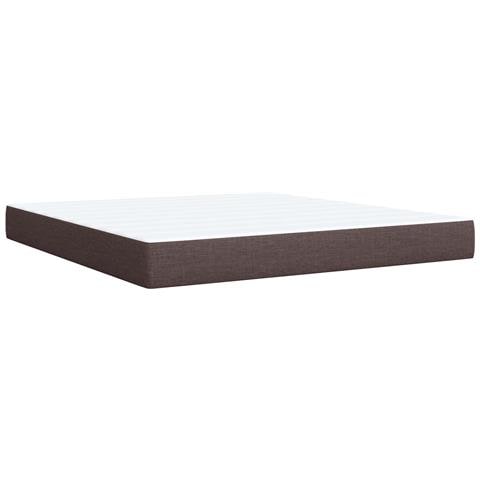 Letto box spring con materasso Marrone Scuro 180 x 200 cm - Foto 10